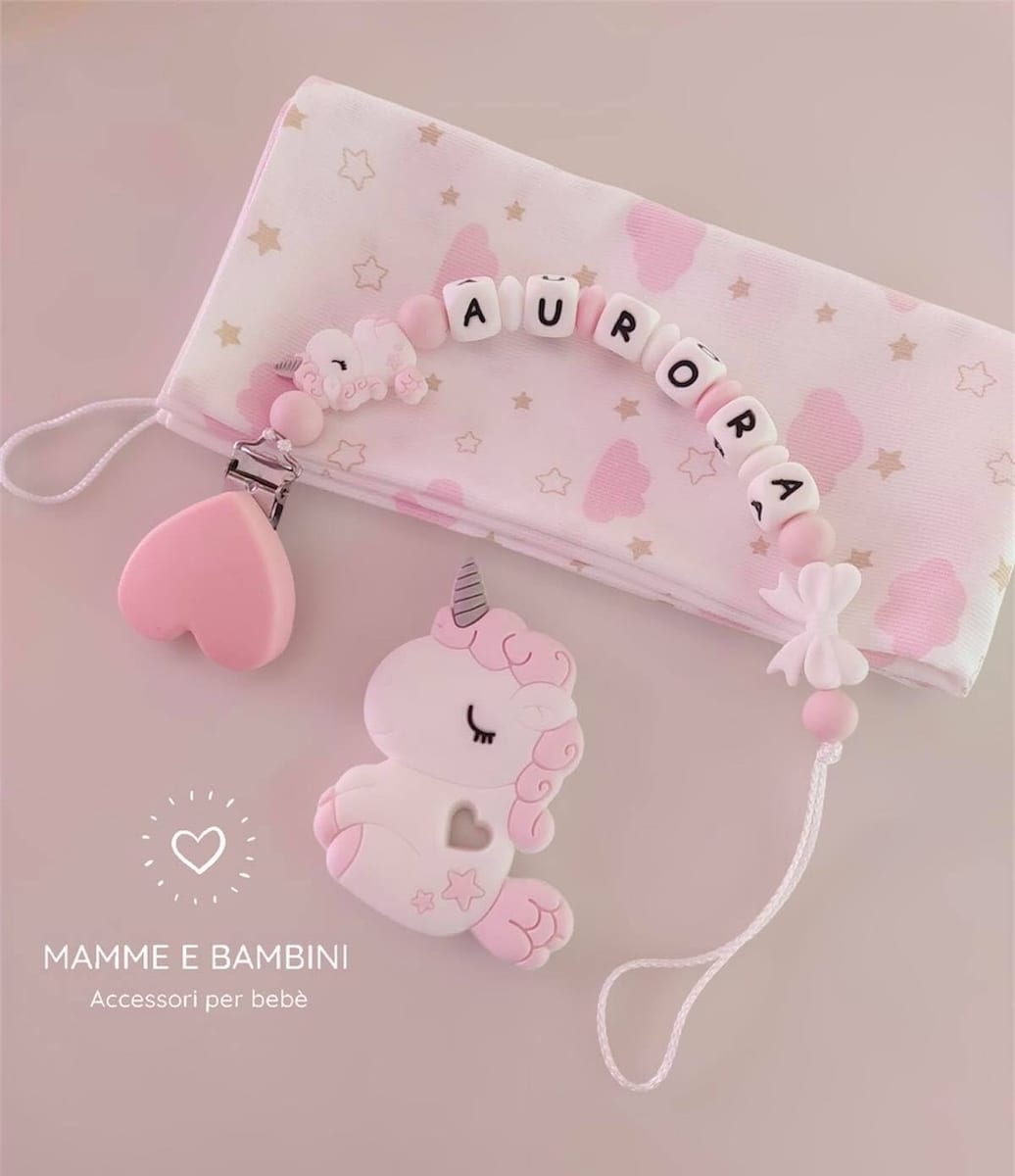Set nascita personalizzato con il nome Aurora