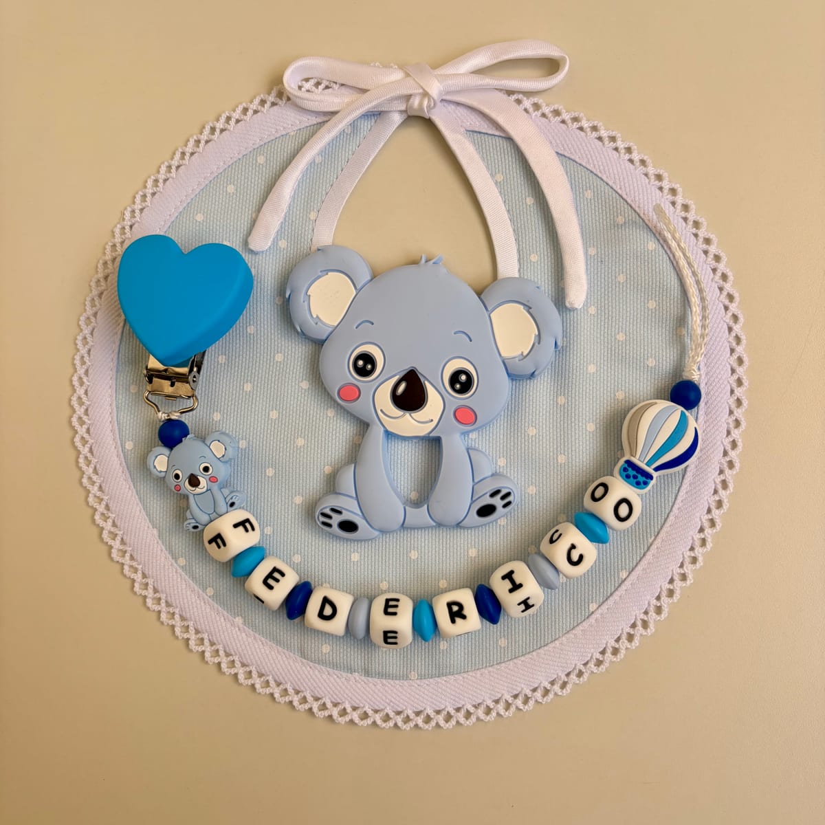Set nascita personalizzato — esempio reale (Federico)