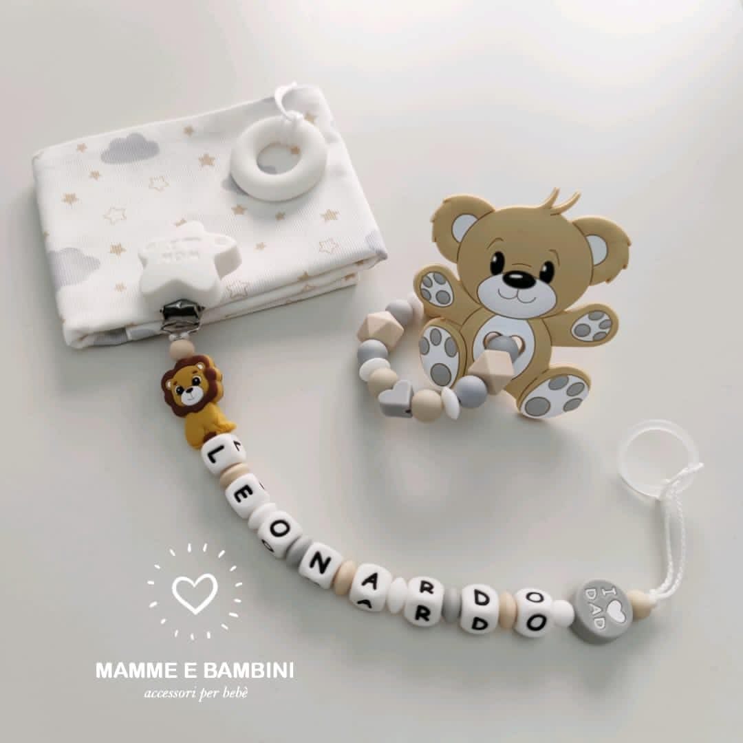 Set nascita personalizzato — esempio reale (Leonardo)